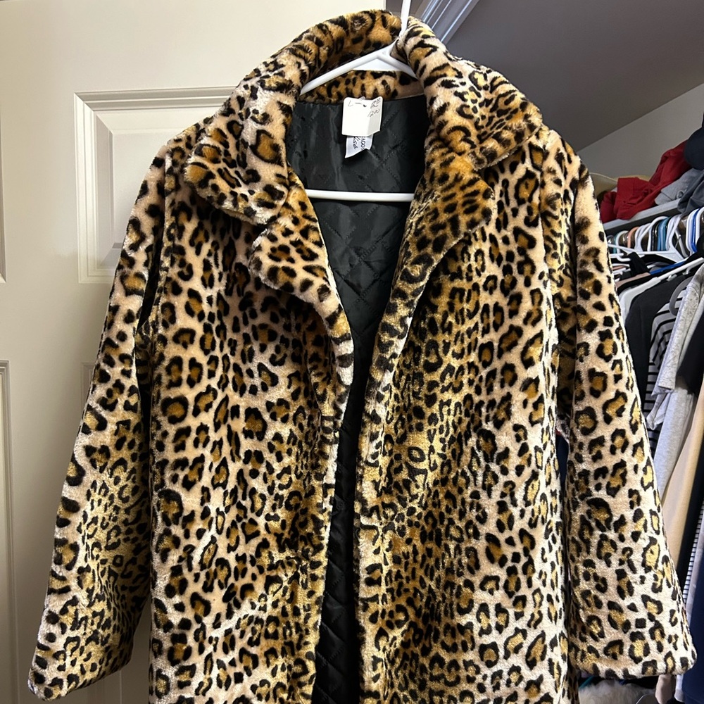 Vintage faux fur coat